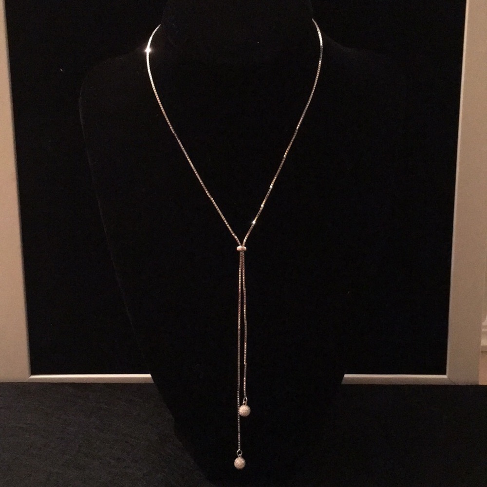 925 silver adjustable necklace